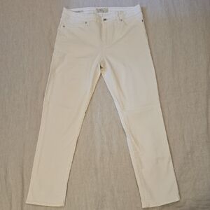 Lucky Brand Off-White Denim Pants